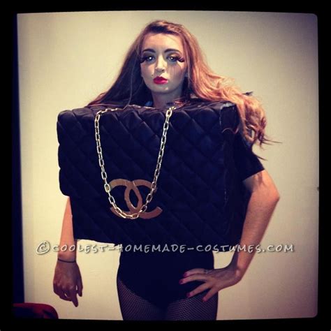 Chanel Bag Costume for Halloween 